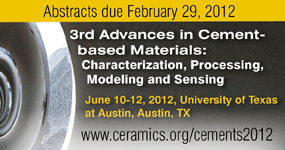Submit your Cements 2012 abstract