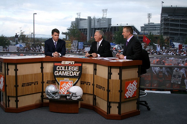 Adding to the overall excitement, ESPN College GameDay came to town. Chris Fowler, Lee Corso and Kirk Herbstreit reported live from Penn State, with Beaver Stadium in the background.
