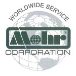 Mohr logo with globe world wide service