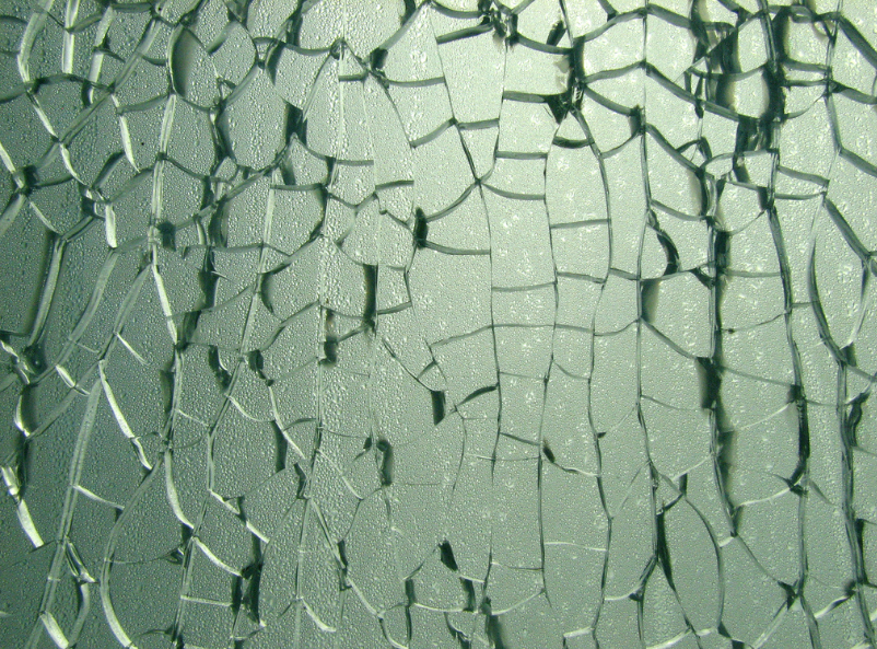 Cracked-glass