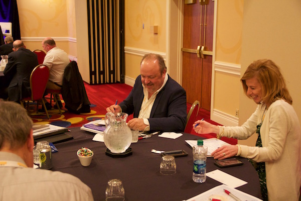 MFM attendees work on their marketing plans