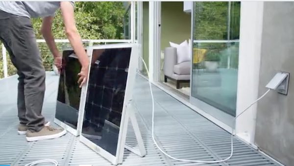 Video: Green on the go—Mobile solar panel brings plug-and-play power from  the sun anywhere - The American Ceramic Society