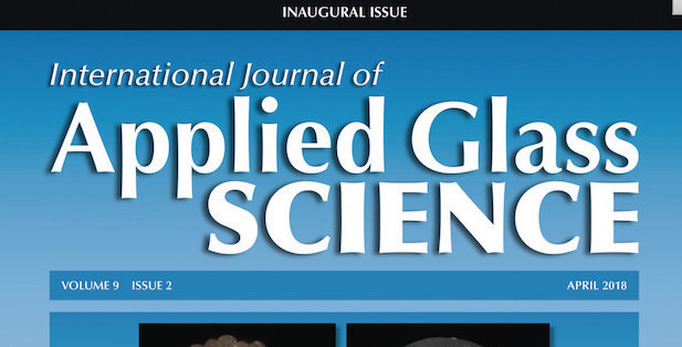 International Journal of Applied Glass Science 2018.9:i-i