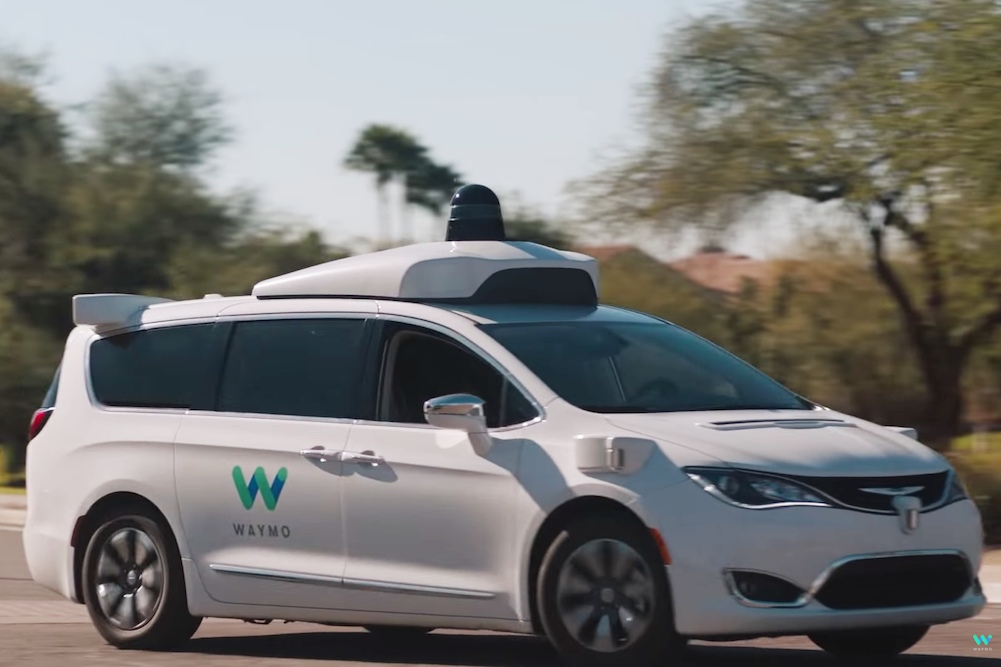 12-12 Waymo autonomous car
