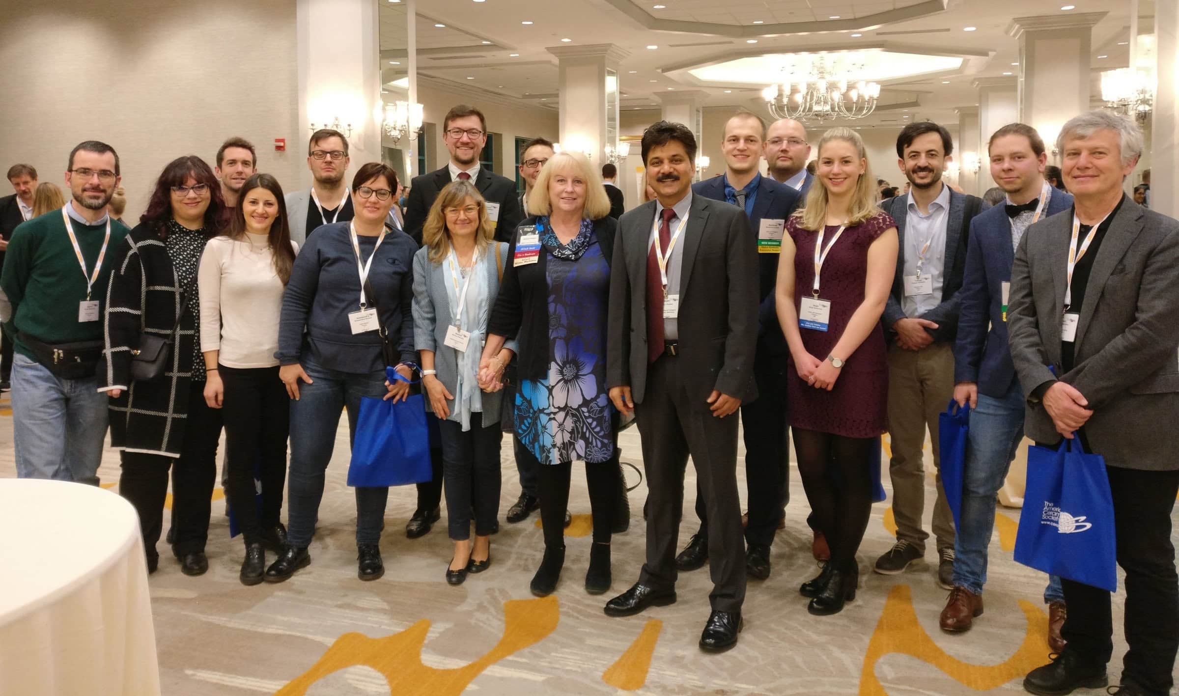 Italy and Germany reps at ICACC19 COMP and CR Representatives of the Italy and Germany Chapters gathered at ICACC19