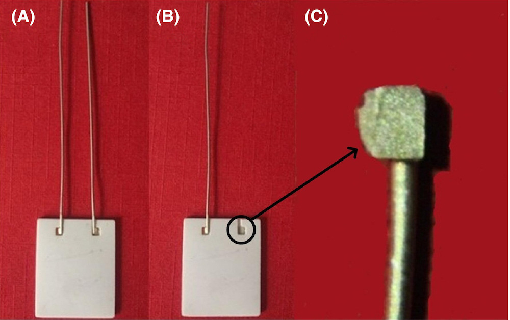 12-17 lead wire disconnects from ceramic matrix