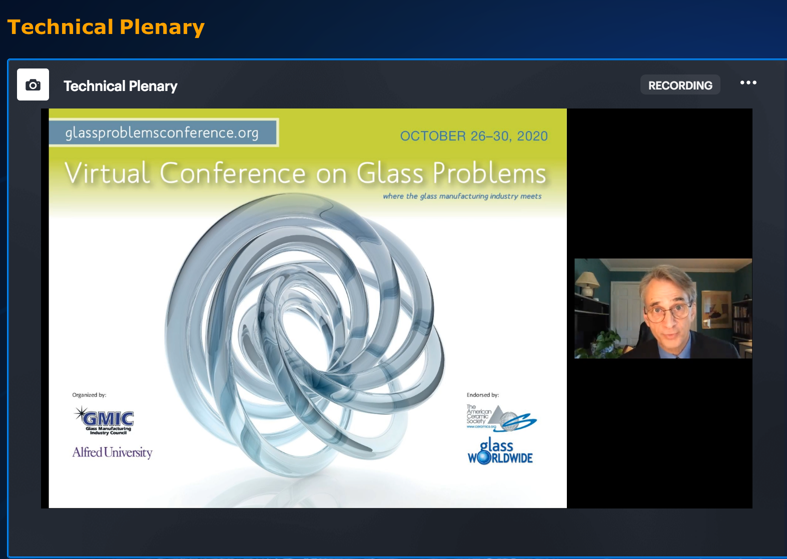 From automation to sustainability, the Virtual Conference on Glass