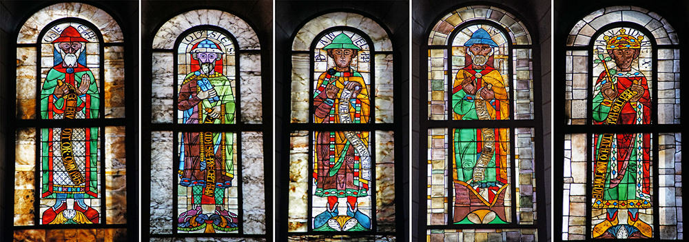 Augsburg Cathedral Prophet Windows