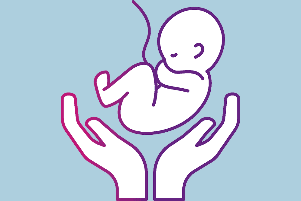 06-14 baby in womb line art