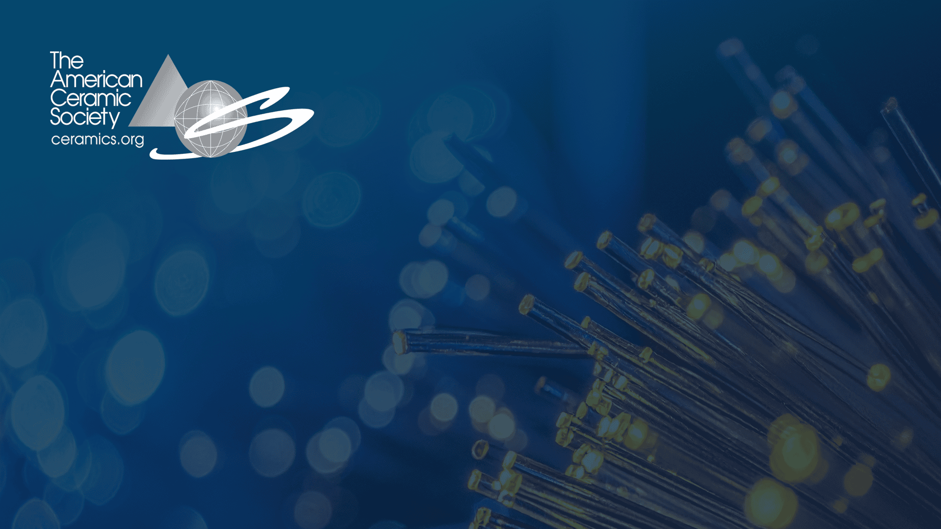 Ceramic fibers used in advanced materials for insulation. American Ceramic Society logo.